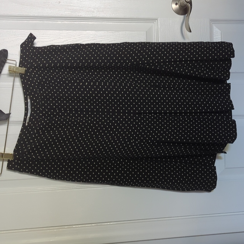 DANY Polkadot Black Skirt Set Made in Italy - Picture 12 of 17